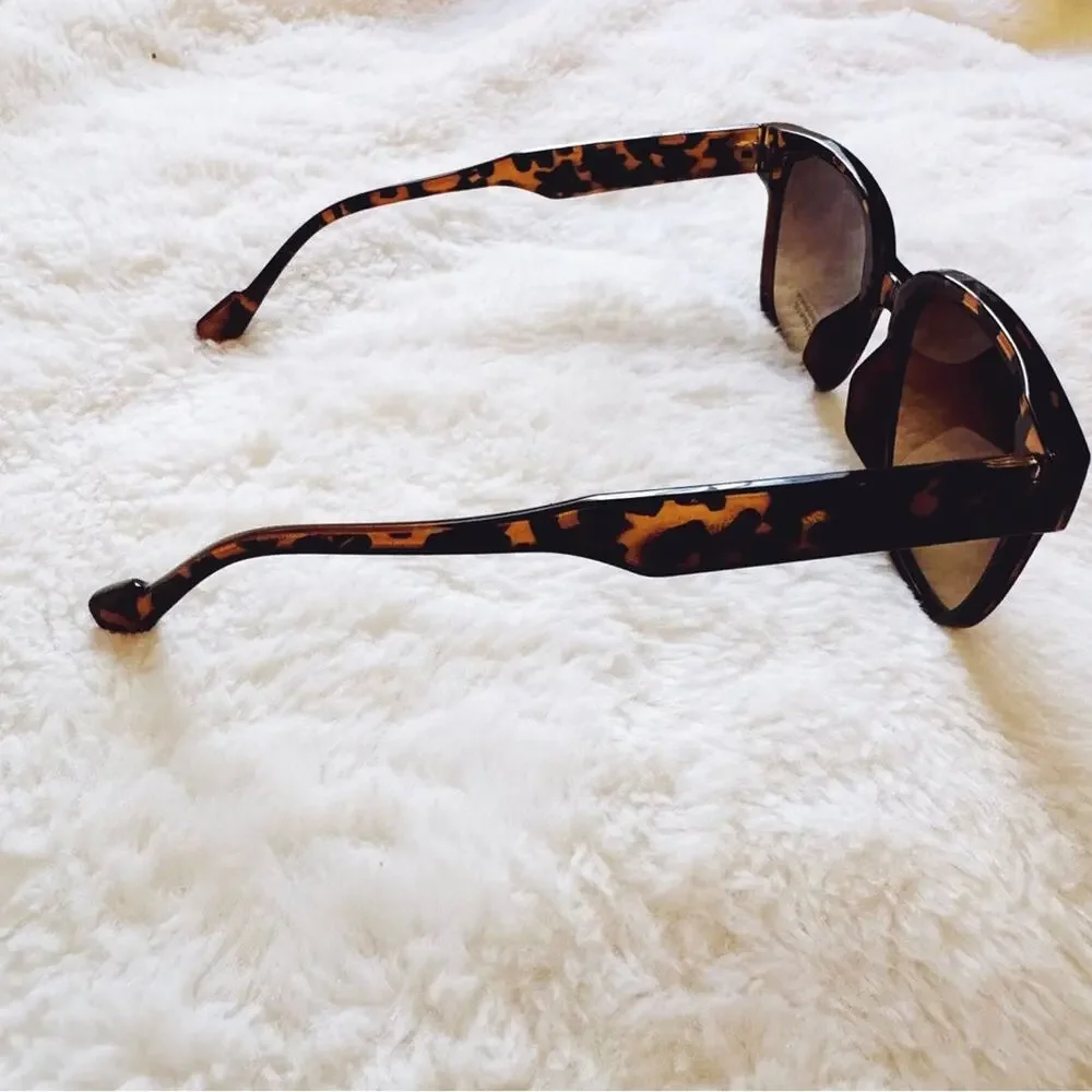 Oliver Tortoise Brown Oversized Chic Sunglasses